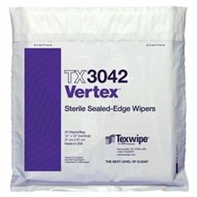 Sterile Vertex® TX3042 Dry Cleanroom Wipers