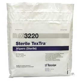 Picture of TexTra™ Dry Cleanroom Wipers, Sterile
