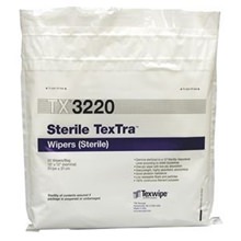 Picture of TexTra™ TX3220 Dry Cleanroom Wipers, Sterile