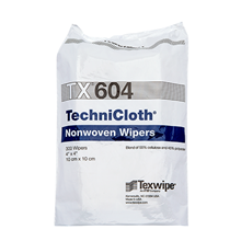 TechniCloth® TX604 Nonwoven Dry Cleanroom Wipers, Non-Sterile
