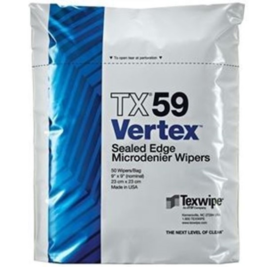 Vertex® Microdenier Dry Cleanroom Wipers, Non-Sterile