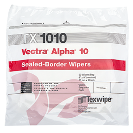 Picture of Vectra® Alpha® 10 TX1010 Dry Cleanroom Wipers, Non-Sterile