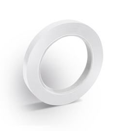 LDPE / Rubber White Cleanroom Adhesive Tape 1/2" Width