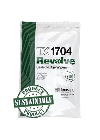 REVOLVE™ TX1704 Dry, Cleanroom Wipers, Non-Sterile