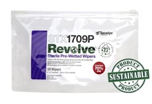 Sterile, REVOLVE™ STX1709P Pre-Wetted, Cleanroom Wipers	