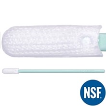 Alpha® Polyester Knit TX758B Micro Cleanroom Swab, Non-Sterile