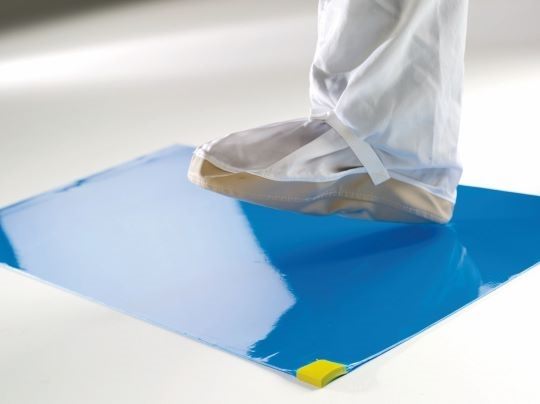 Picture of 18" x 36" CleanStep™ Adhesive Mat, Blue, 60 layers  AMA183682B