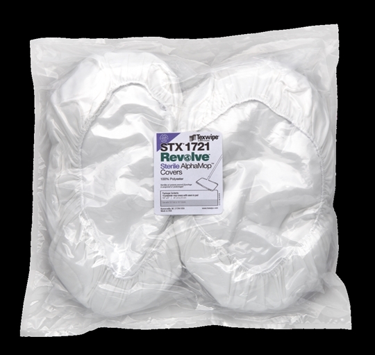 REVOLVE AlphaMop™ Sustainable Integrated Covers/Pads, Sterile STX1721