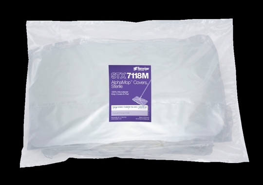 AlphaMop™ STX7118M Microdenier Mop Covers, Sterile