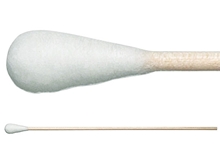 Picture of TX705 Spun Cotton Cleanroom Swab with Wood Handle, Non-Sterile
