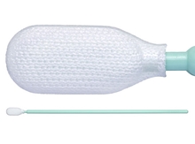 Alpha® Polyester Knit TX761 Cleanroom Swab with Long Handle, Non-Sterile