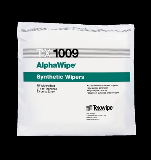AlphaWipe® TX1009 Dry Cleanroom Wipers, Non-Sterile