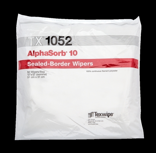 Picture of AlphaSorb® 10 TX1052 Dry Cleanroom Wipers, Non-Sterile