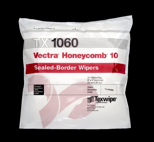 Picture of Vectra® Honeycomb® 10 TX1060 Dry Cleanroom Wipers, Non-Sterile
