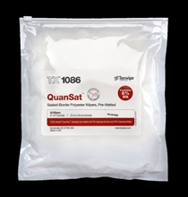 Picture of Vectra® QuanSat™ TX1086 Pre-Wetted Cleanroom Wipers, Non-Sterile