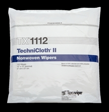 TechniCloth® II TX1112 Dry Nonwoven Clearoom Wipers, Non-Sterile