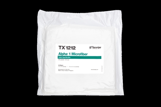 Picture of Alpha®1 Microfiber TX1212 Dry Cleanroom Wipers, Non-Sterile