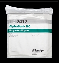 Picture of AlphaSorb® HC TX2412 Dry Cleanroom Wipers, Non-Sterile