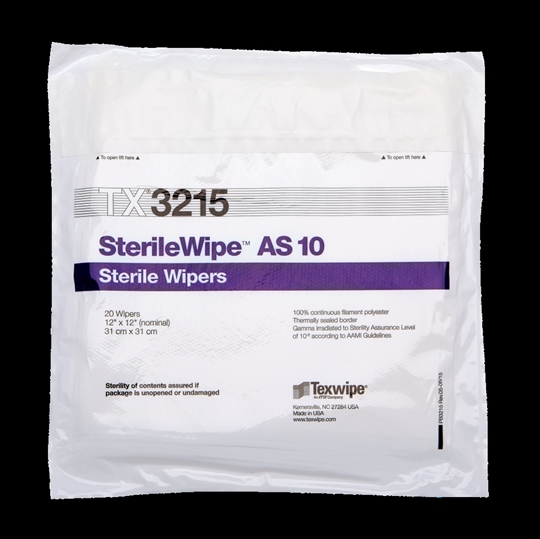 Picture of AlphaSorb® 10 TX3215 Dry Cleanroom Wipers, Sterile