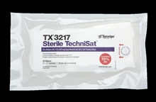 Sterile TechniSat® TX3217 Pre-Wetted Nonwoven Cleanroom Wipers