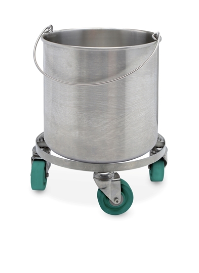 Picture of BetaMop™ TX7066 Stainless Steel Bucket with Casters, 10 gallon